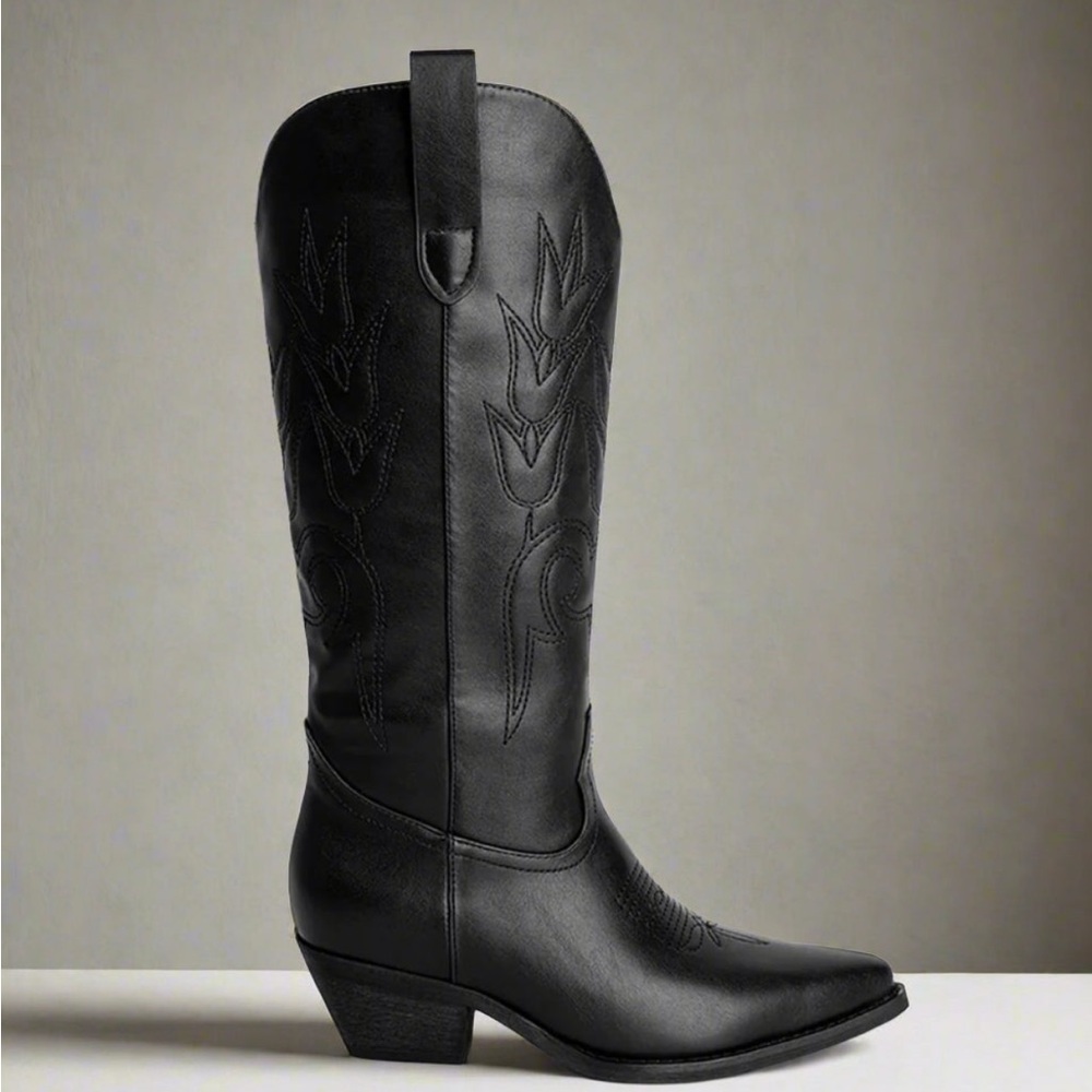 Marfa Jessi Black Cowboy Boot